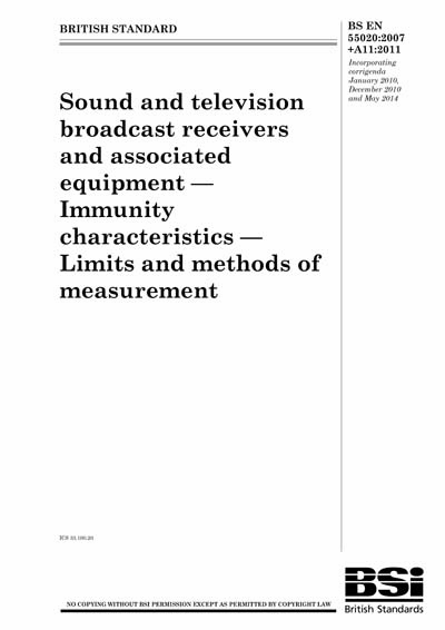 Standards PDF Cover Page