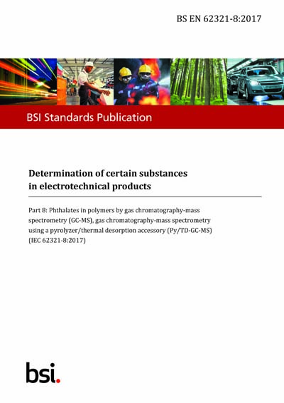 Standards PDF Cover Page