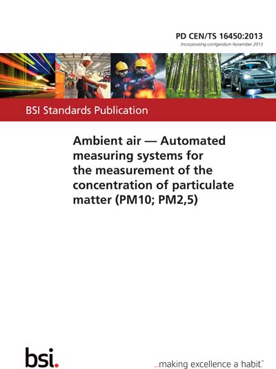 Standards PDF Cover Page