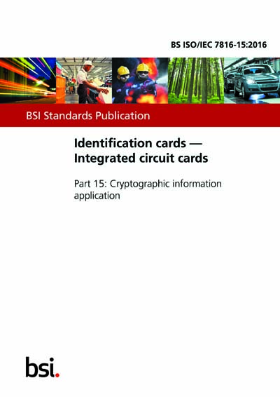 Standards PDF Cover Page