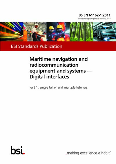 Standards PDF Cover Page