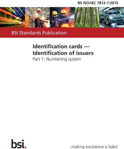 Standards PDF Cover Page