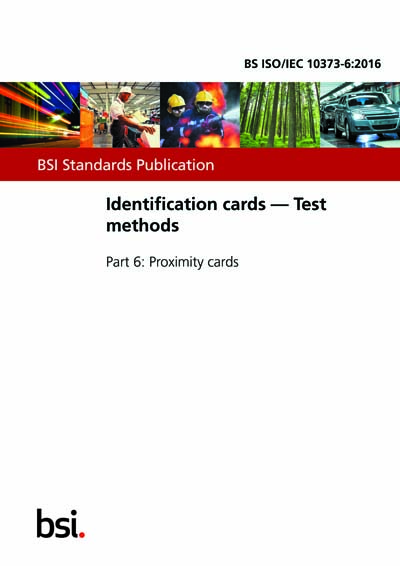 Standards PDF Cover Page