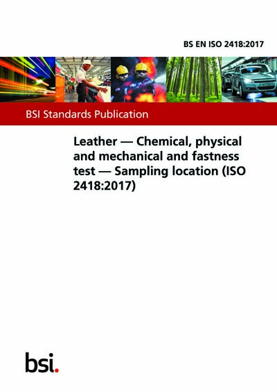 Standards PDF Cover Page