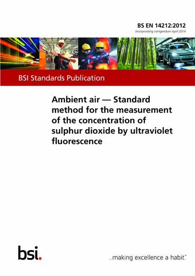 Standards PDF Cover Page