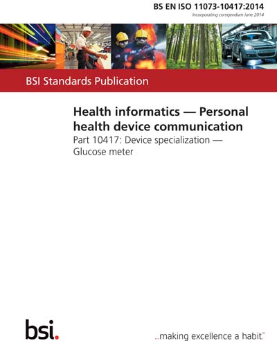 Standards PDF Cover Page