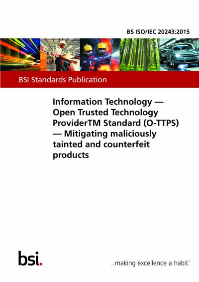 Standards PDF Cover Page