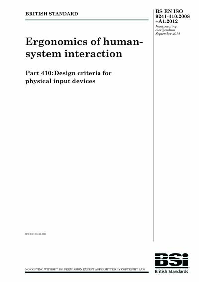 Standards PDF Cover Page