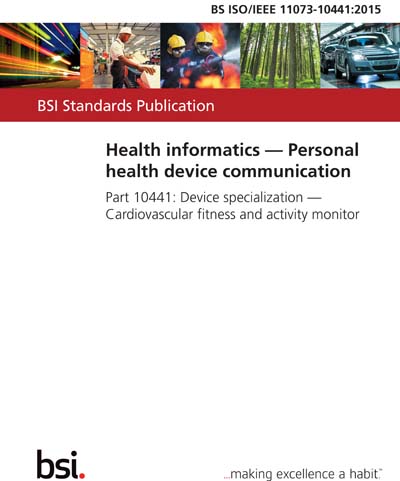Standards PDF Cover Page