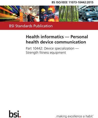 Standards PDF Cover Page