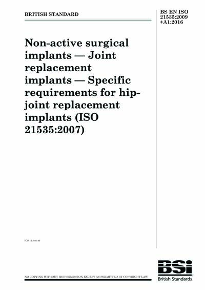 Standards PDF Cover Page