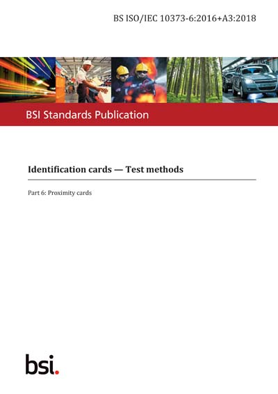 Standards PDF Cover Page