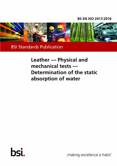 Standards PDF Cover Page