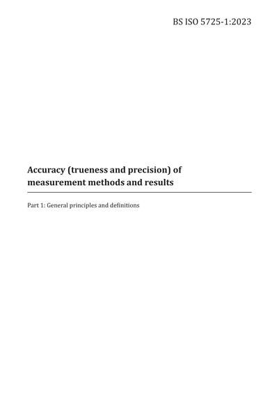 Standards PDF Cover Page