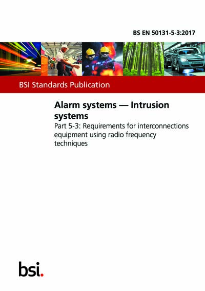 Standards PDF Cover Page