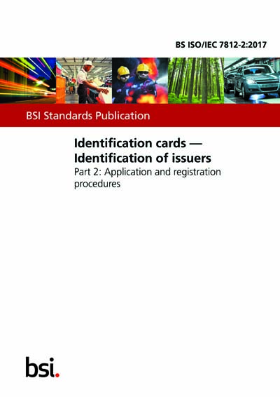 Standards PDF Cover Page