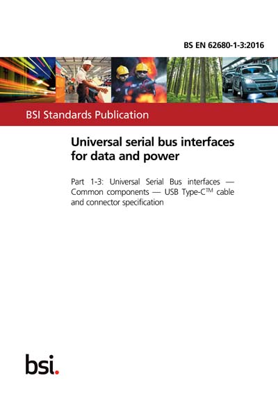 Standards PDF Cover Page