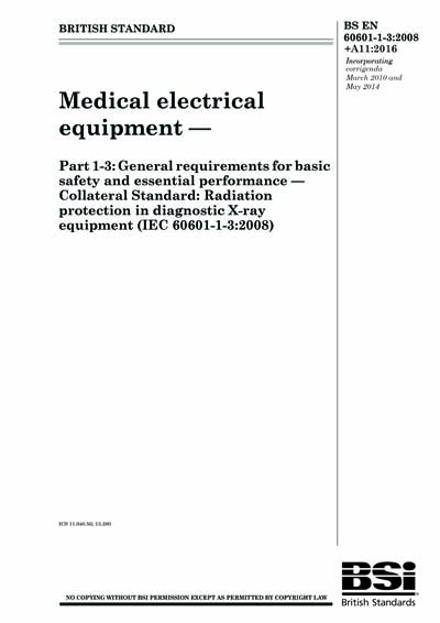 Standards PDF Cover Page
