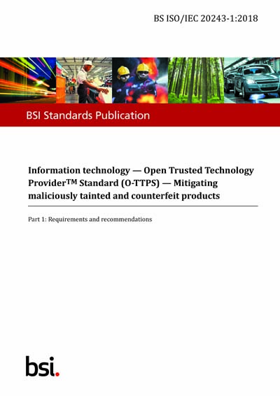 Standards PDF Cover Page