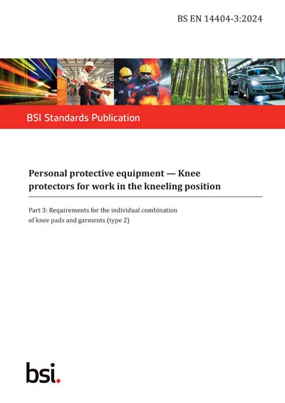 Standards PDF Cover Page