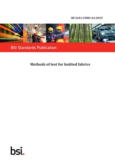 Standards PDF Cover Page