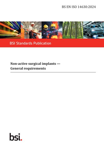 Standards PDF Cover Page