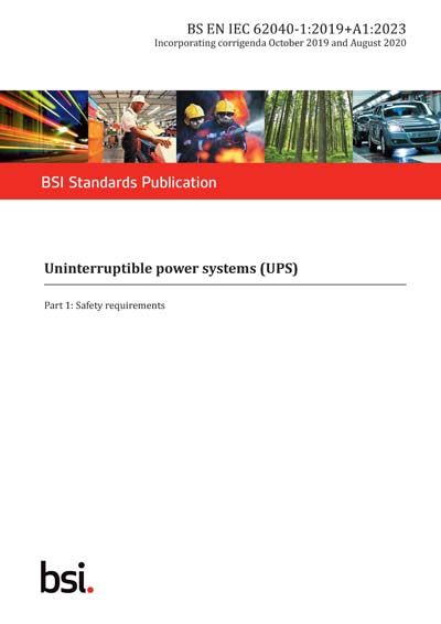 Standards PDF Cover Page