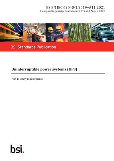 Standards PDF Cover Page