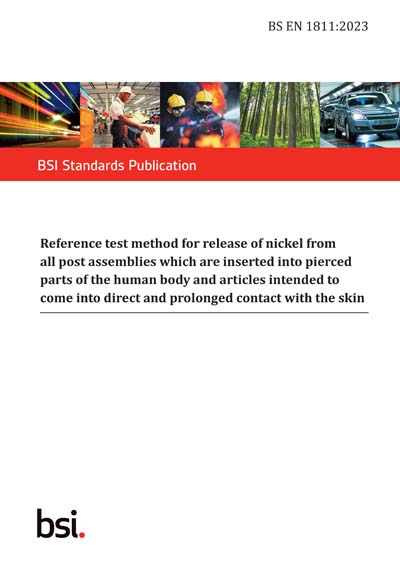 Standards PDF Cover Page