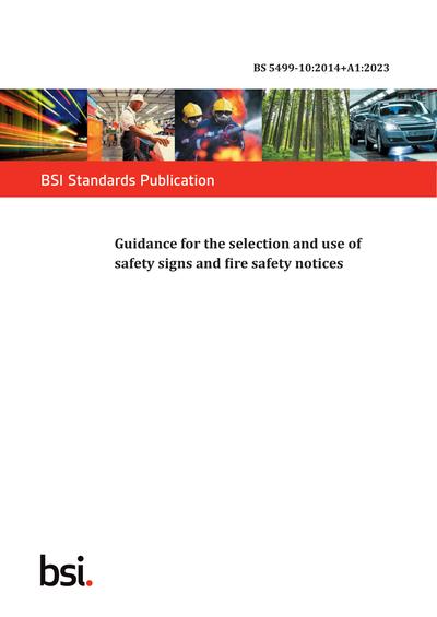 Standards PDF Cover Page