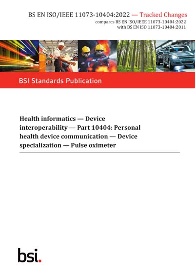 Standards PDF Cover Page