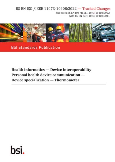 Standards PDF Cover Page