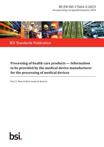 Standards PDF Cover Page