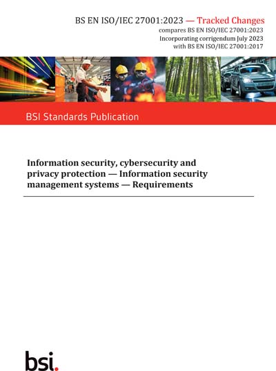 BS EN ISO IEC 27001 2023 TC Tracked Changes Information Security BS EN ISO IEC 27001 2023 TC Tracked Changes Information Security