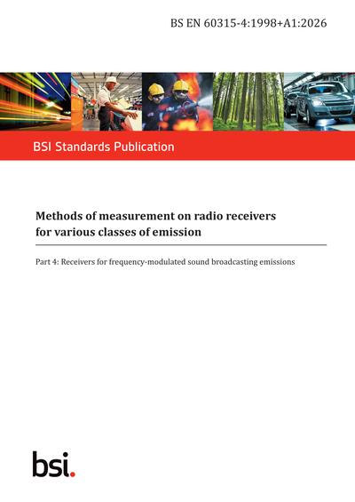 Standards PDF Cover Page