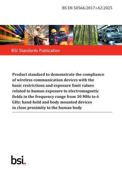 Standards PDF Cover Page