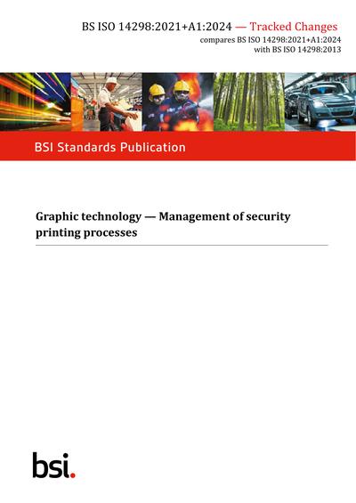 Standards PDF Cover Page