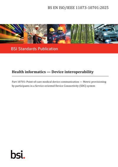 Standards PDF Cover Page