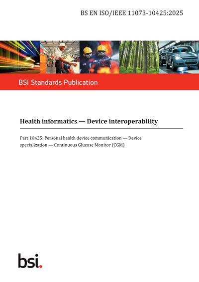 Standards PDF Cover Page