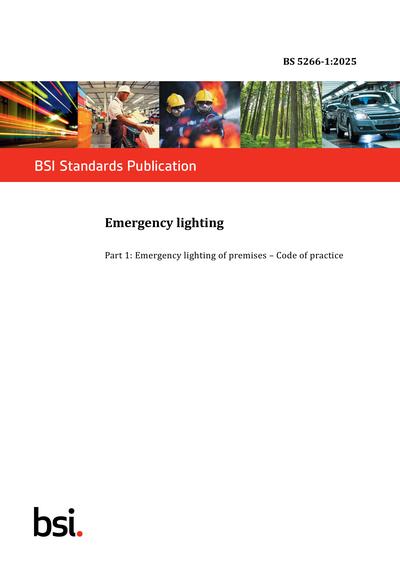 Standards PDF Cover Page