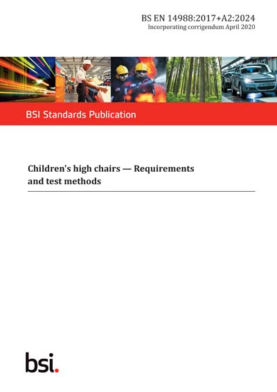 Standards PDF Cover Page
