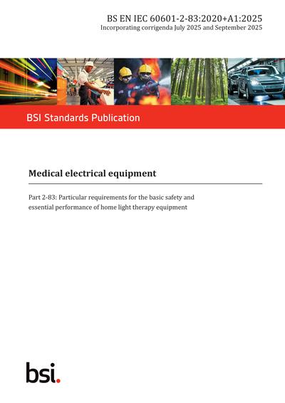 Standards PDF Cover Page