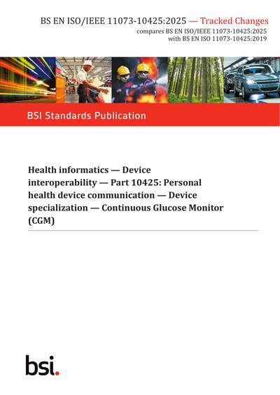 Standards PDF Cover Page