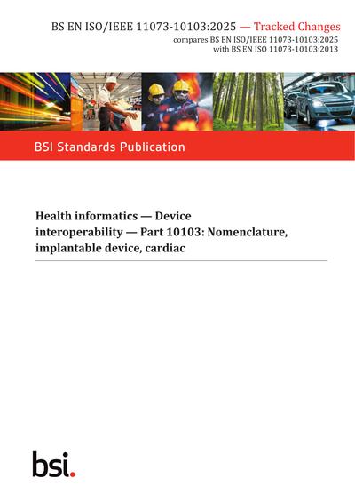 Standards PDF Cover Page