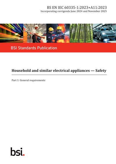 Standards PDF Cover Page