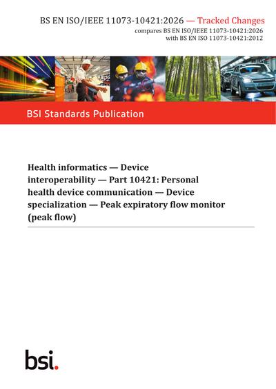Standards PDF Cover Page
