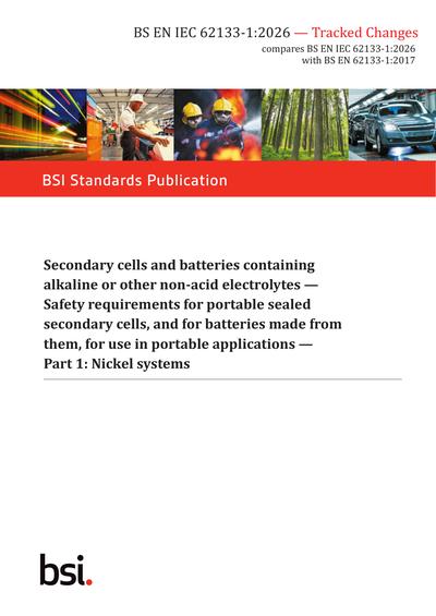 Standards PDF Cover Page