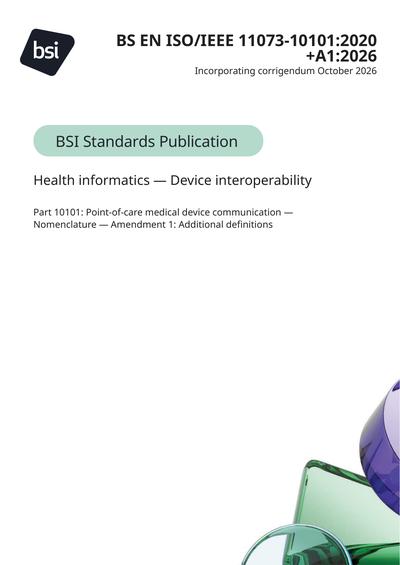 Standards PDF Cover Page