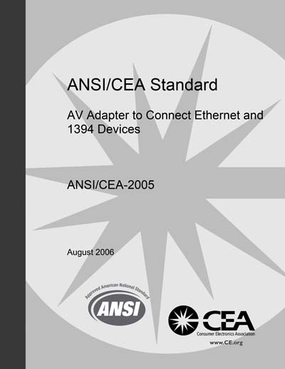 Standards PDF Cover Page