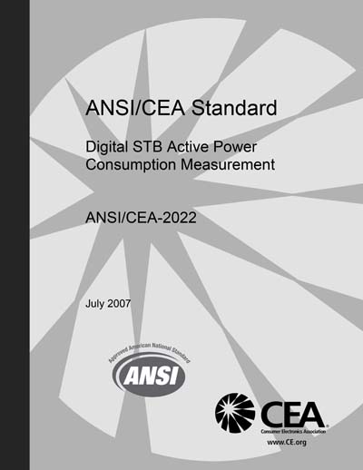Standards PDF Cover Page